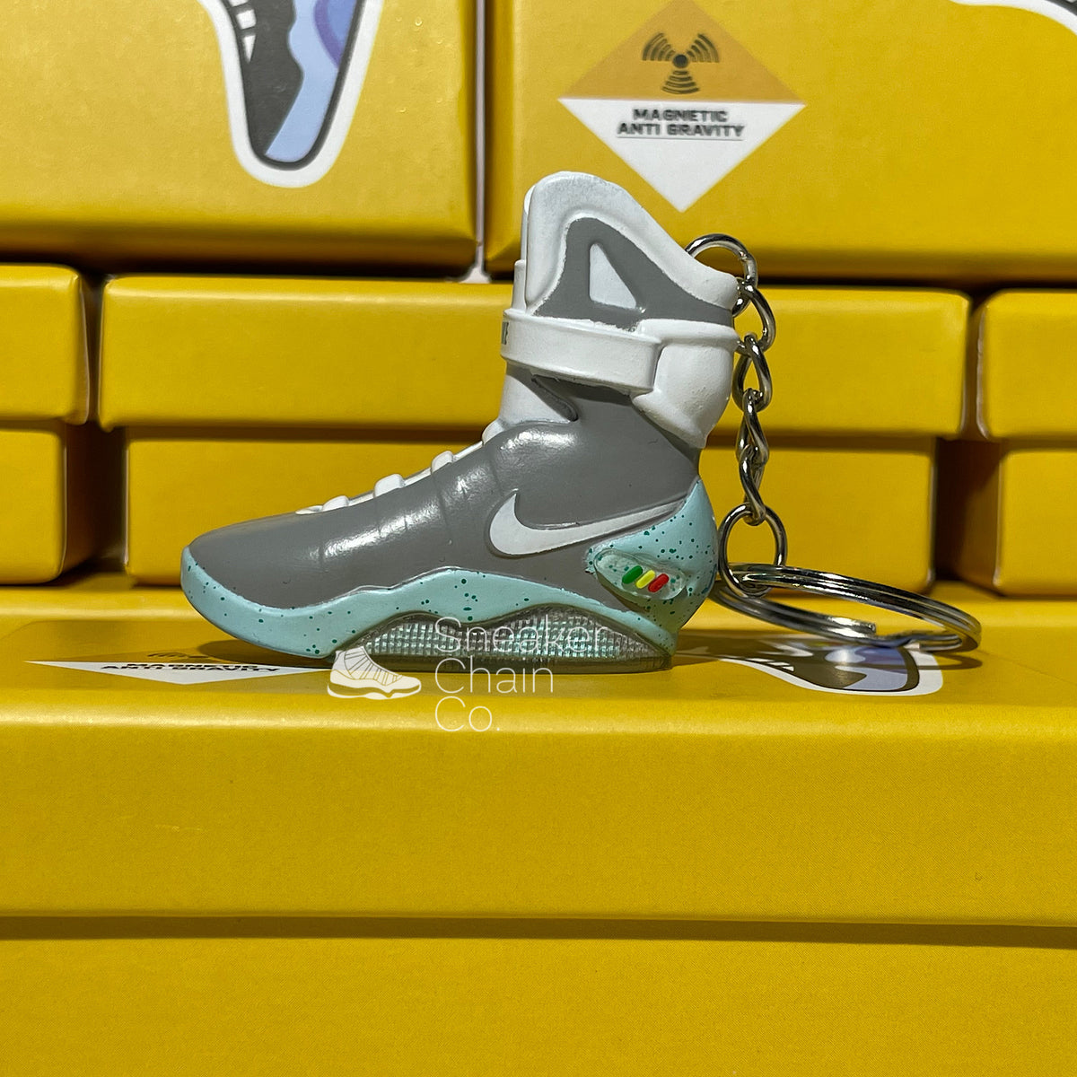 Nike Air MAG Back to the Future 3D Mini Sneaker Keychain Shoe