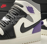 Nike Air Jordan 1 Retro Mid SE Purple Shoe/Sneaker Design AirPod Case