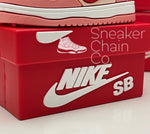 Nike SB Dunk Low StrangeLove Pink Sneaker Shoebox Design AirPod Case