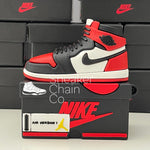 Nike Air Jordan 1 Retro High OG Bred Toe Sneaker Shoebox Design AirPod Case