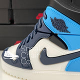 Nike Air Jordan 1 Retro High OG Obsidian Blue Shoe/Sneaker Design AirPod Case