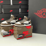 Nike Air Jordan 1 Retro High x Travis Scott Cactus Jack Sneaker Shoebox Design AirPod Case