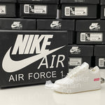 Nike Air Force 1 Low Supreme White 3D Mini Sneaker Keychain Shoe Keyring