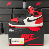 Nike Air Jordan 1 Retro High OG Bred Toe Sneaker Shoebox Design AirPod Case