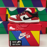 Nike SB Dunk Low Chicago Sneaker Shoebox Design AirPod Case