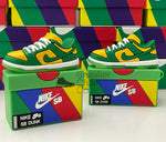 Nike SB Dunk Low Brazil Sneaker Shoebox Design AirPod Case