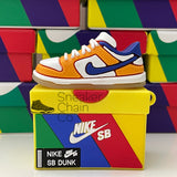 Nike SB Dunk Low Laser Orange Sneaker Shoebox Design AirPod Case