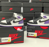 Nike Air Jordan 1 Retro Mid SE Purple Sneaker Shoebox Design AirPod Case