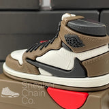 Nike Air Jordan 1 Retro High x Travis Scott Cactus Jack Sneaker Shoebox Design AirPod Case