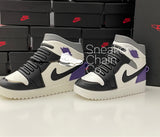 Nike Air Jordan 1 Retro Mid SE Purple Shoe/Sneaker Design AirPod Case