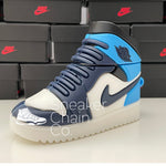 Nike Air Jordan 1 Retro High OG Obsidian Blue Shoe/Sneaker Design AirPod Case