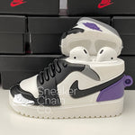 Nike Air Jordan 1 Retro Mid SE Purple Shoe/Sneaker Design AirPod Case