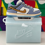 Nike SB Dunk Low Sean Cliver Sneaker Shoebox Design AirPod Case