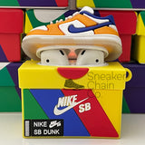 Nike SB Dunk Low Laser Orange Sneaker Shoebox Design AirPod Case