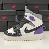 Nike Air Jordan 1 Retro Mid SE Purple Shoe/Sneaker Design AirPod Case