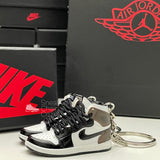 Nike Air Jordan 1 Retro High Dark Mocha 3D Mini Sneaker Keychain Shoe Keyring