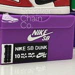 Nike SB Dunk Low Chicago Sneaker Purple Shoebox Design AirPod Case