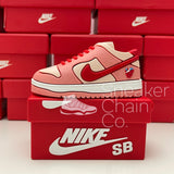 Nike SB Dunk Low StrangeLove Pink Sneaker Shoebox Design AirPod Case