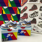 Nike SB Dunk Low Sean Cliver Sneaker Shoebox Design AirPod Case