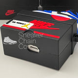 Nike Air Jordan 1 Retro High Royal Blue Sneaker Shoebox Design AirPod Case