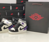Nike Air Jordan 1 Retro Mid SE Purple Shoe/Sneaker Design AirPod Case