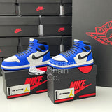 Nike Air Jordan 1 Retro High Royal Blue Sneaker Shoebox Design AirPod Case