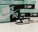 Nike Air Jordan 1 Low Fragment x Travis Scott 3D Mini Sneaker Keychain Shoe Keyring