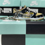 Nike SB Dunk Low x Travis Scott x Cactus Jack 3D Mini Sneaker Keychain Shoe Keyring