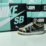 Nike SB Dunk Low x Travis Scott x Cactus Jack 3D Mini Sneaker Keychain Shoe Keyring