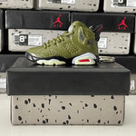 Nike Air Jordan 6 Retro x Travis Scott Cactus Jack Olive 3D Mini Sneaker Keychain Shoe Keychain