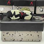 Nike Air Jordan 6 Retro x Travis Scott Cactus Jack Olive 3D Mini Sneaker Keychain Shoe Keychain