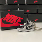 Nike Air Jordan 1 Retro High Shadow 2.0 3D Mini Sneaker Keychain Shoe