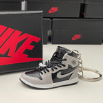 Nike Air Jordan 1 Retro High Shadow 2.0 3D Mini Sneaker Keychain Shoe