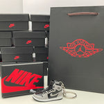 Nike Air Jordan 1 Retro High Shadow 2.0 3D Mini Sneaker Keychain Shoe