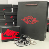 Nike Air Jordan 1 Retro High Shadow 2.0 3D Mini Sneaker Keychain Shoe