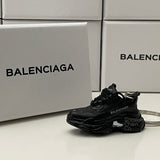 Balenciaga Triple S Black (2019) 3D Mini Sneaker Keychain Shoe Keyring