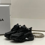 Balenciaga Triple S Black (2019) 3D Mini Sneaker Keychain Shoe Keyring