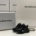 Balenciaga Triple S Black (2019) 3D Mini Sneaker Keychain Shoe Keyring