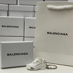 Balenciaga Triple S White 3D Mini Sneaker Keychain Shoe Keyring