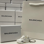 Balenciaga Triple S White 3D Mini Sneaker Keychain Shoe Keyring