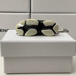 Balenciaga Triple S Black/White/Red (2018 Reissue) 3D Mini Sneaker Keychain Shoe Keyring