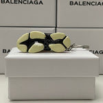 Balenciaga Triple S White/Yellow/Pink 3D Mini Sneaker Keychain Shoe Keyring