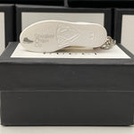 GUCCI Ace Embroidered Sneaker White 3D Mini Sneaker Keychain Shoe Keyring