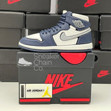 Nike Air Jordan 1 Retro High COJP Midnight Navy Sneaker Shoebox Design AirPod Case