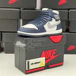 Nike Air Jordan 1 Retro High COJP Midnight Navy Sneaker Shoebox Design AirPod Case