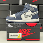 Nike Air Jordan 1 Retro High COJP Midnight Navy Sneaker Shoebox Design AirPod Case