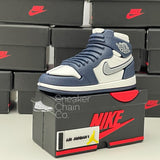 Nike Air Jordan 1 Retro High COJP Midnight Navy Sneaker Shoebox Design AirPod Case