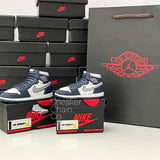 Nike Air Jordan 1 Retro High COJP Midnight Navy Sneaker Shoebox Design AirPod Case