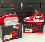 Nike Air Jordan 1 Retro High Chicago Sneaker Shoebox Design AirPod Case