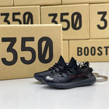 Adidas Yeezy Boost 350 V2 Black Red (2017/2020) 3D Mini Sneaker Keychain Shoe Keyring